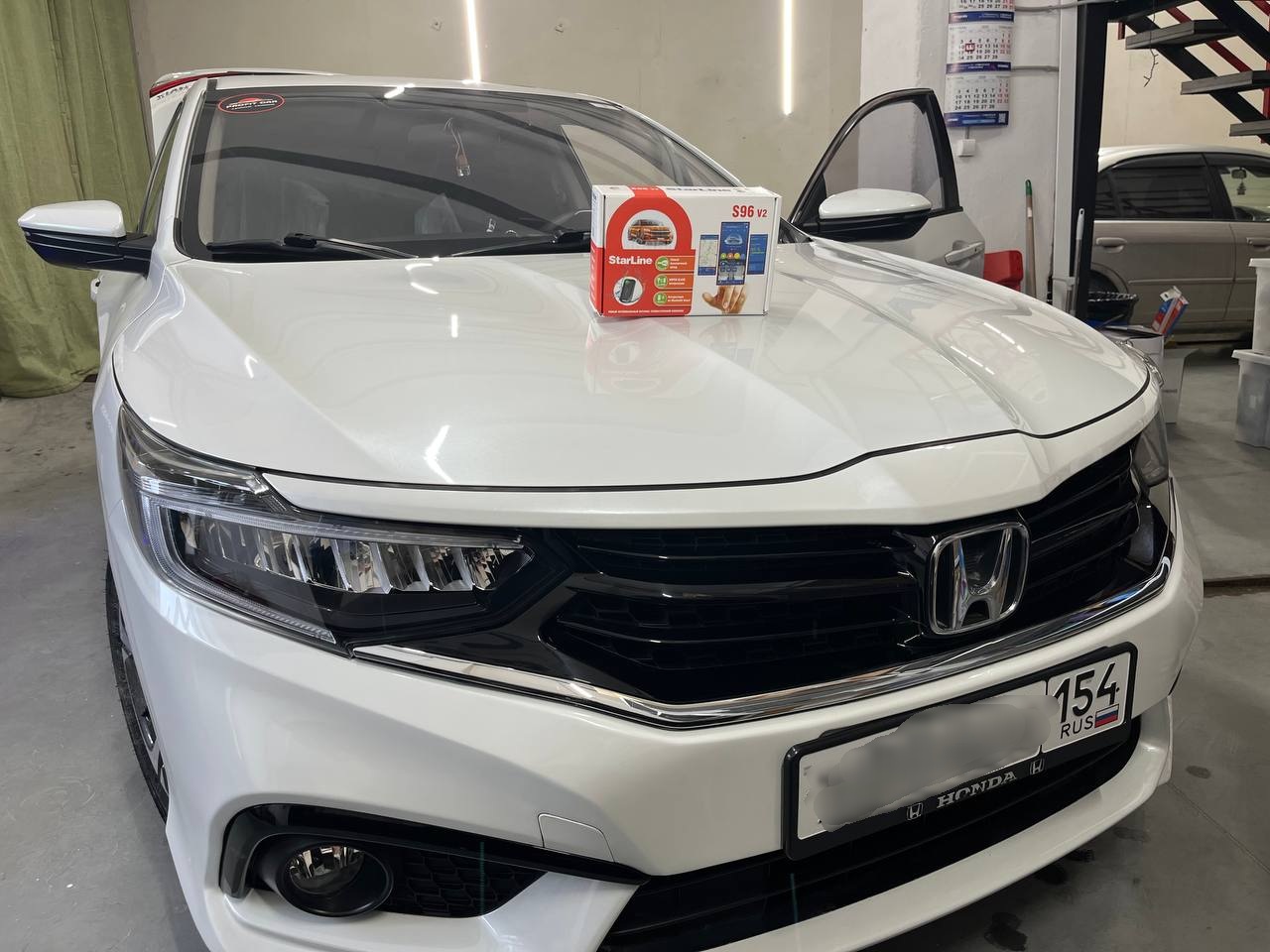 Honda Envix (2020) в установочном центре TEYES Sibir в Новосибирске