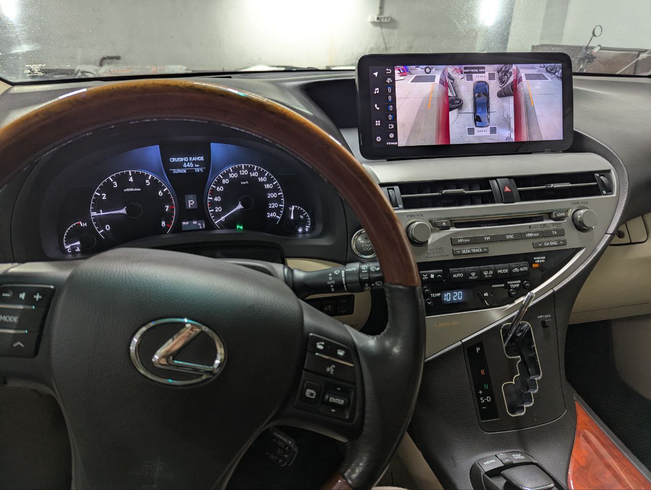 TEYES LUX ONE после установки в Lexus RX 2015 AL10