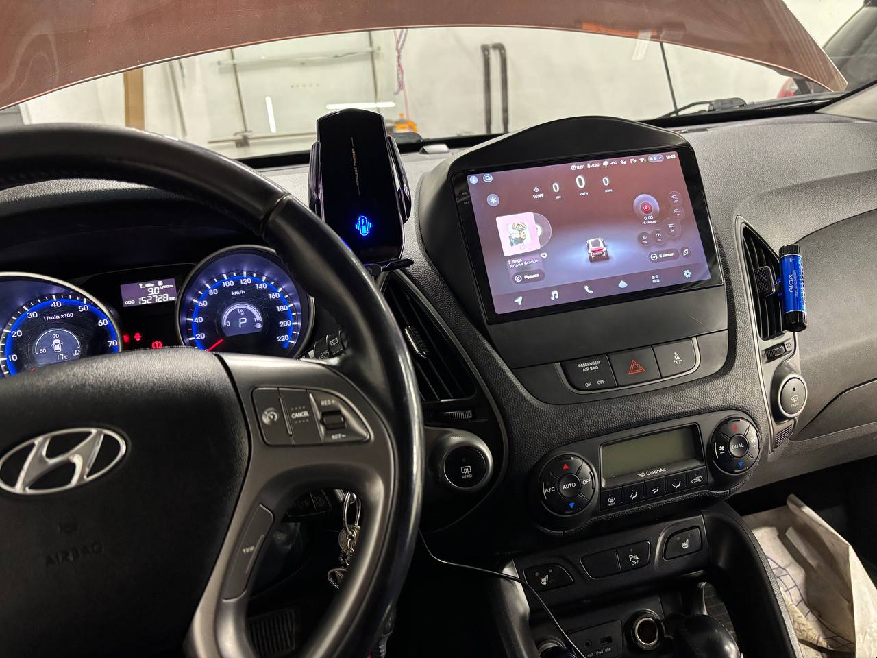 TEYES CC4 PRO после выполнения работ в Hyundai ix35.