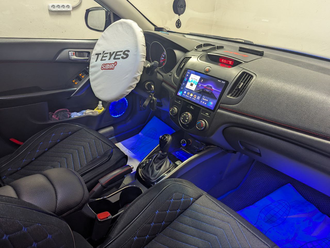 Kia Cerato после работы: TEYES CC3 2K