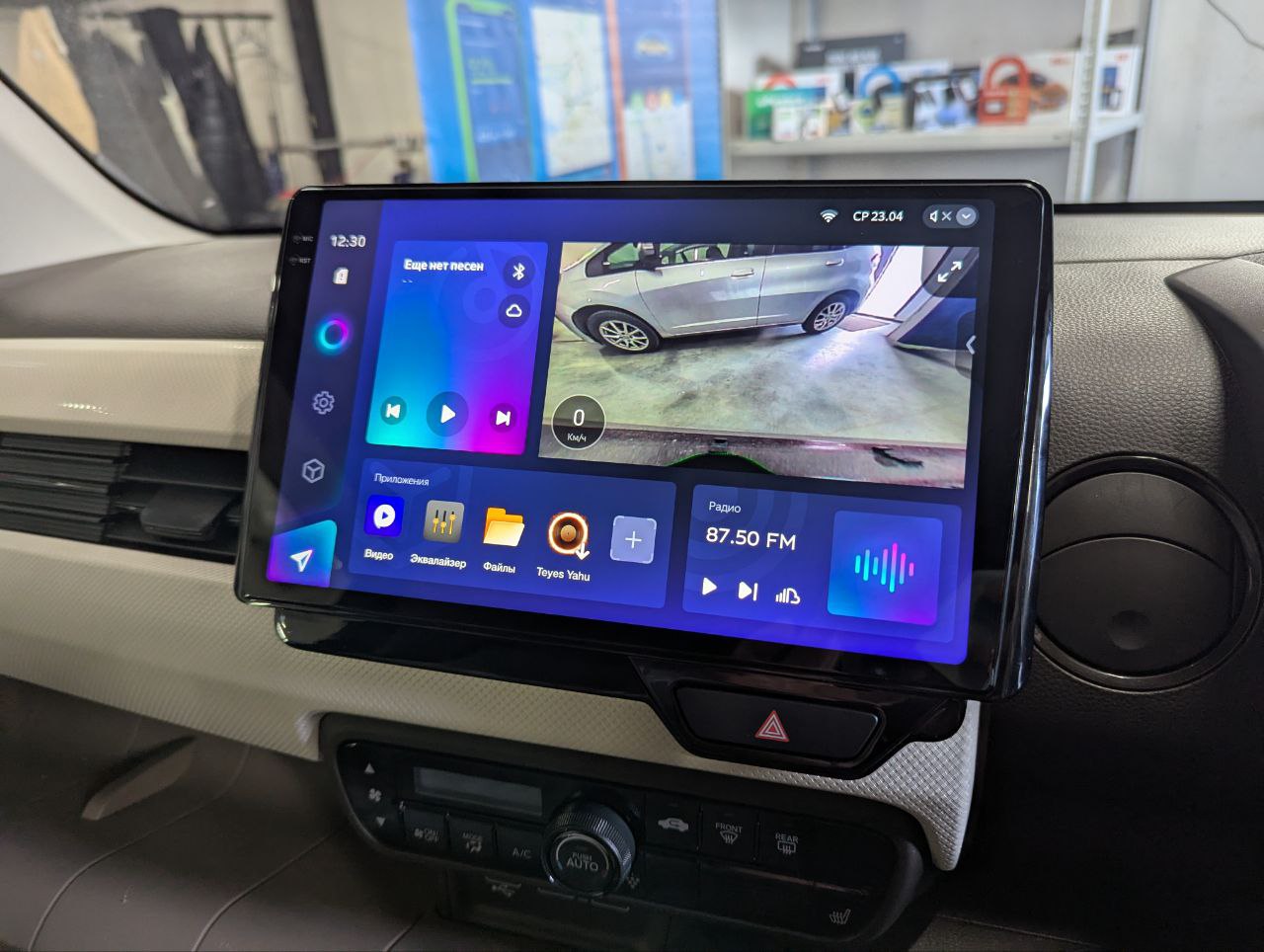 Мультимедиа TEYES CC3 2K после установки в Honda N-WGN — TEYES Sibir, Новосибирск