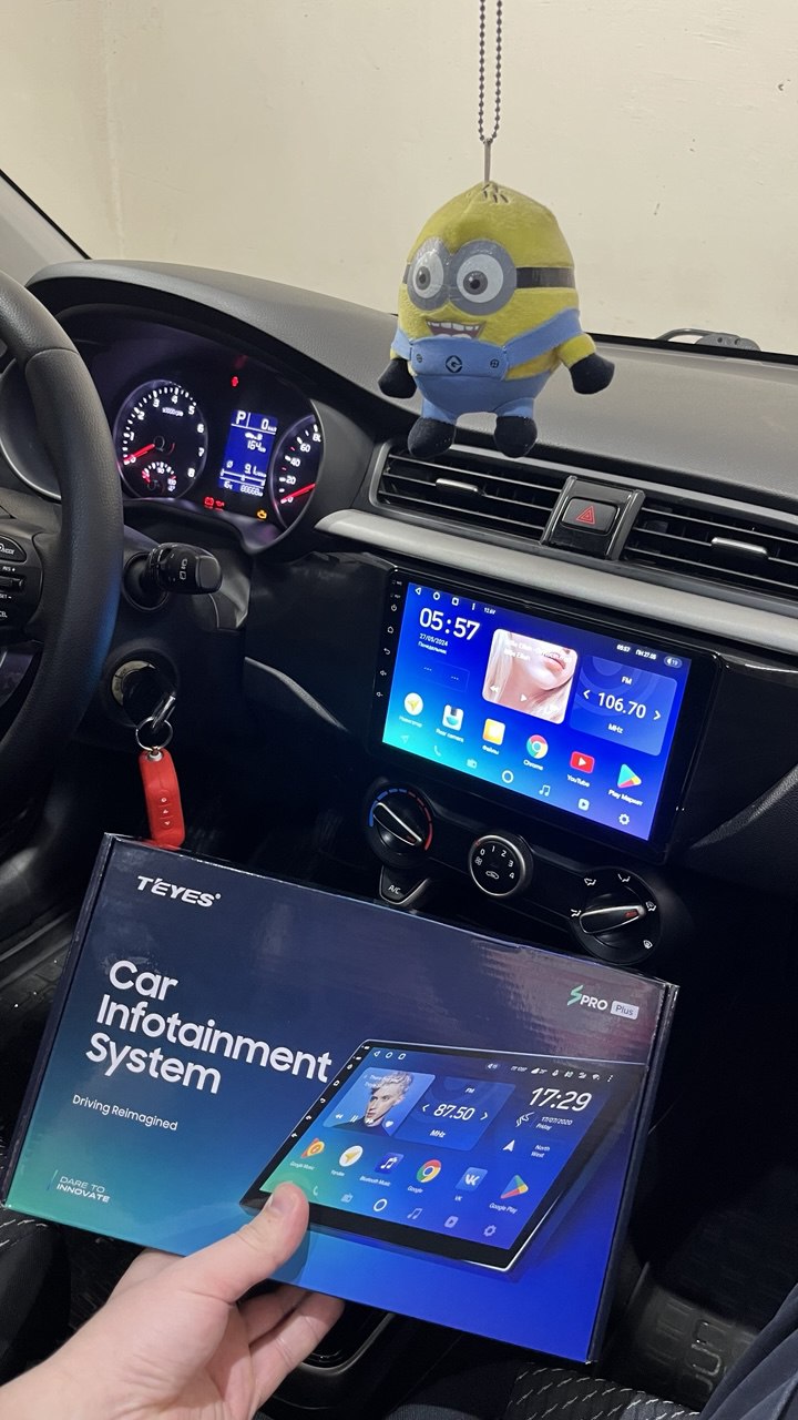 Kia RIO 4 после выполненной работы в TEYES Sibir