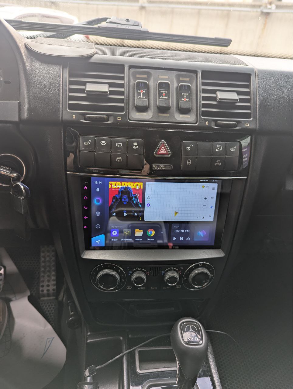 Mercedes G class W463 (Гелик) после выполненной работы в TEYES Sibir