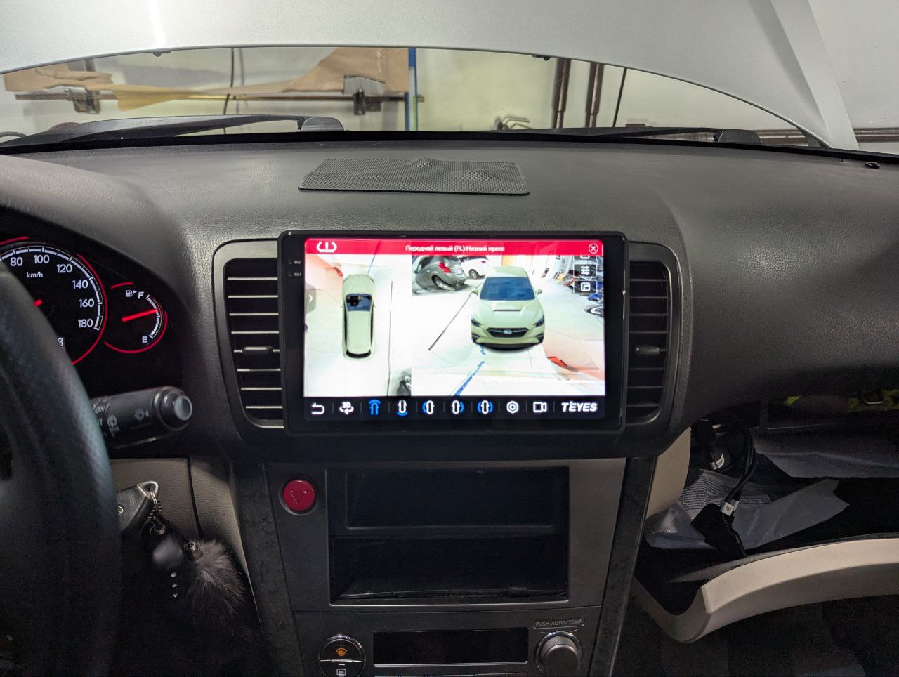Subaru Outback: результат дополнительной работы — Teyes CC3 2K, TEYES Sibir, Новосибирск