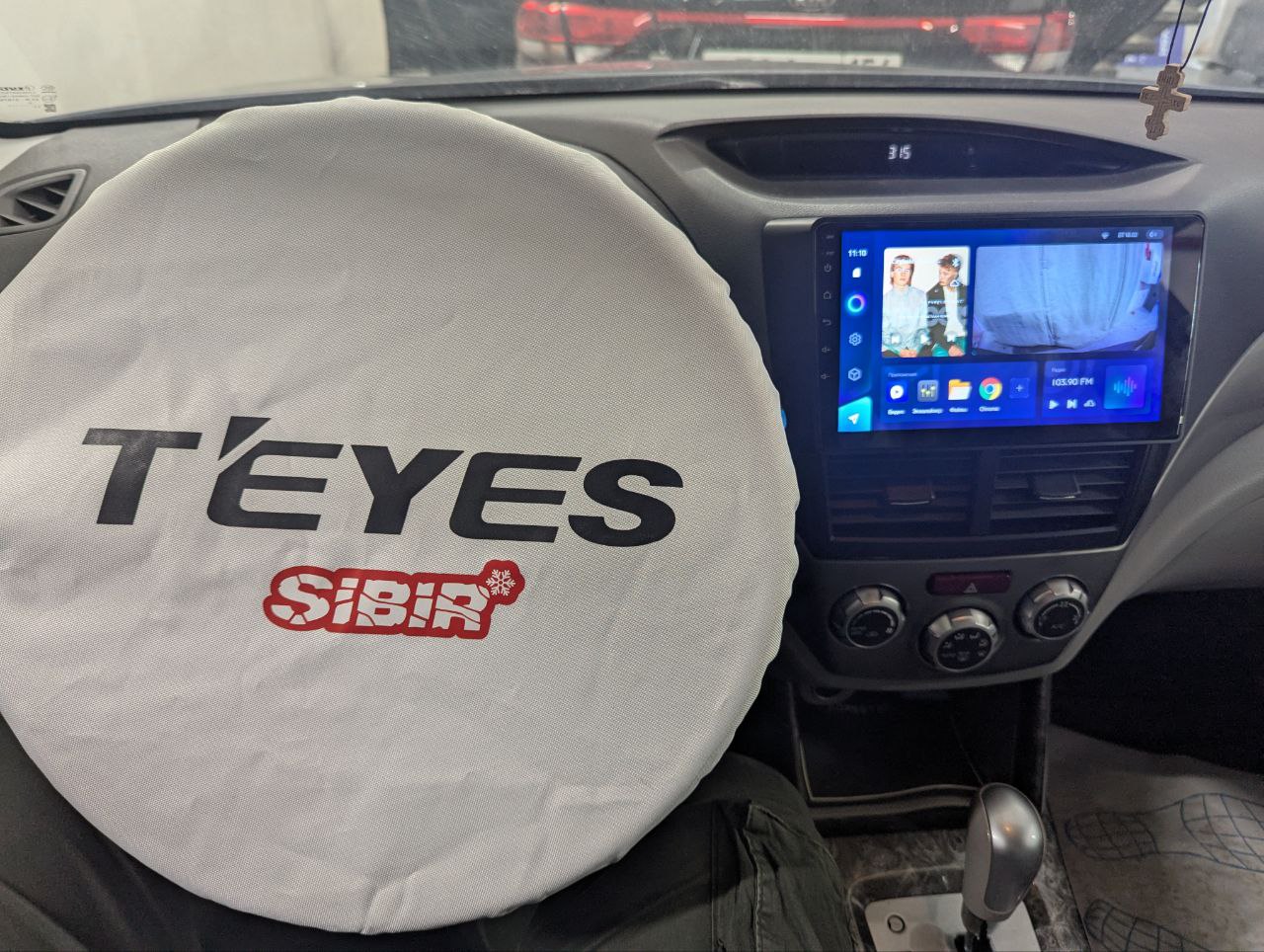 Subaru Forester SH после работы: TEYES CC3L 4 и 64