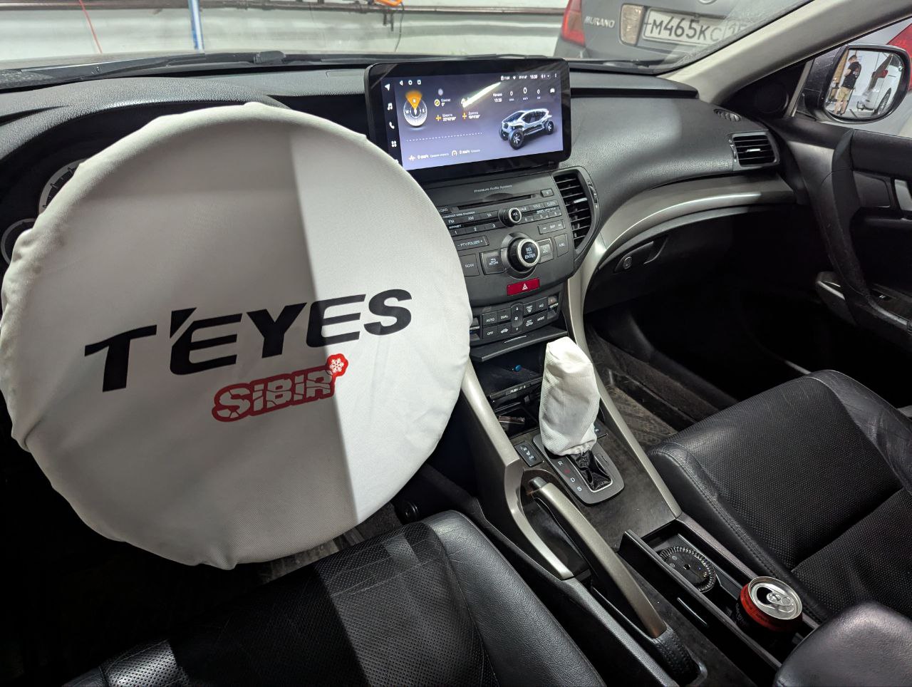 Интерфейс Teyes Lux One в Honda Accord 8