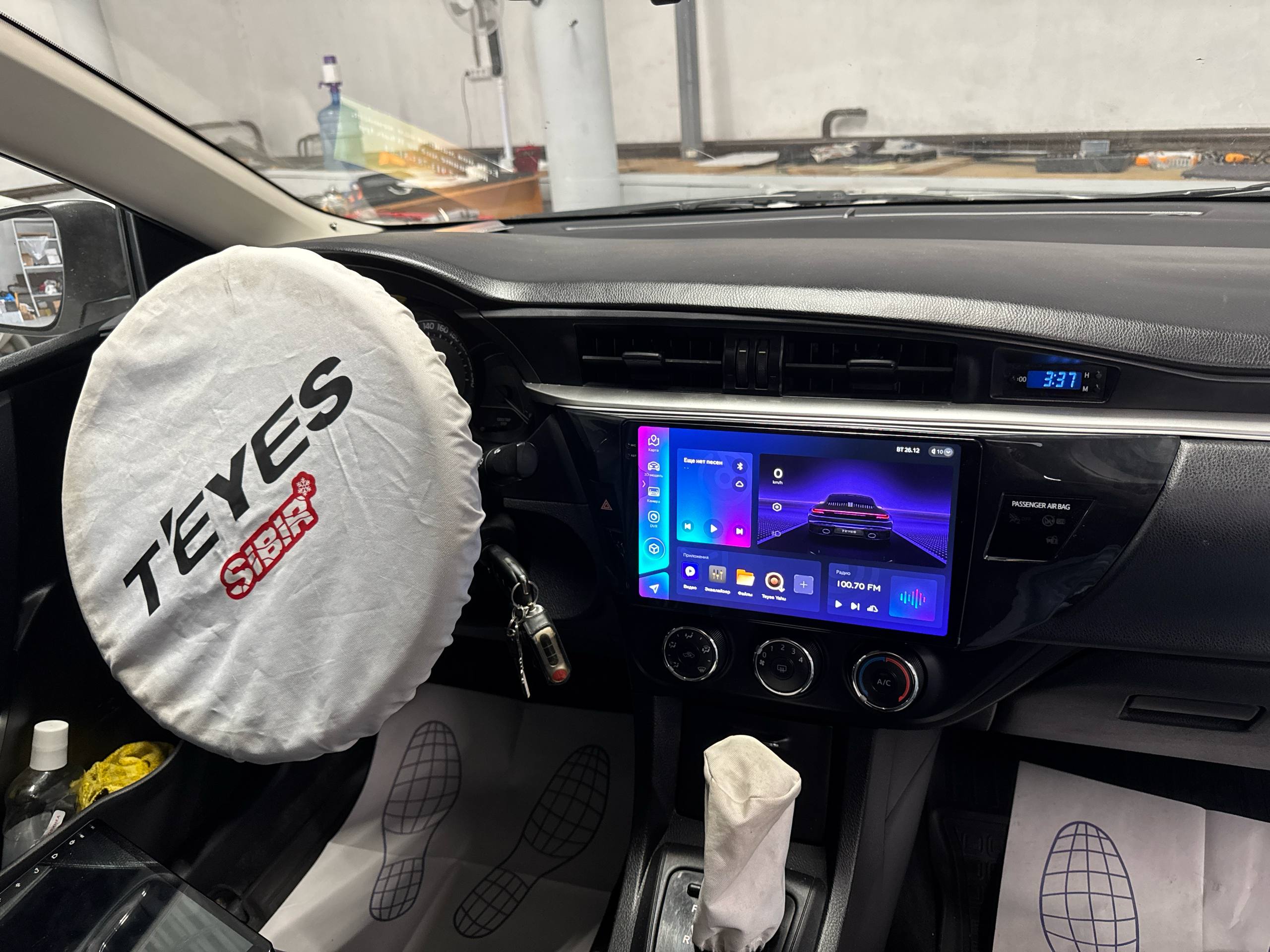 Настройка приложений и интерфейса TEYES CC3 2K на Toyota Corolla