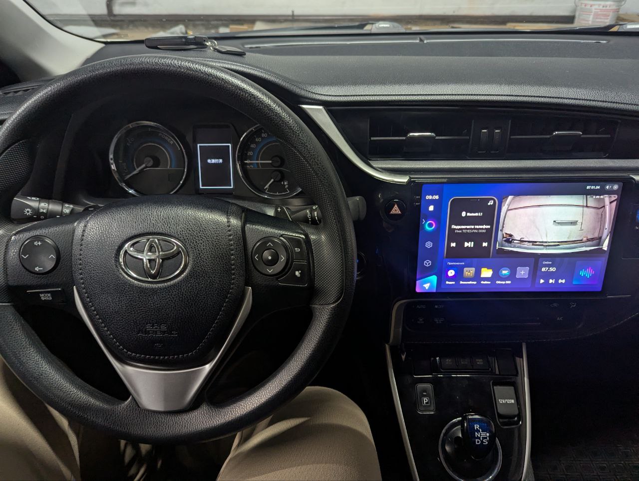 Toyota Corolla (2019) после работы: TEYES CC3 2K
