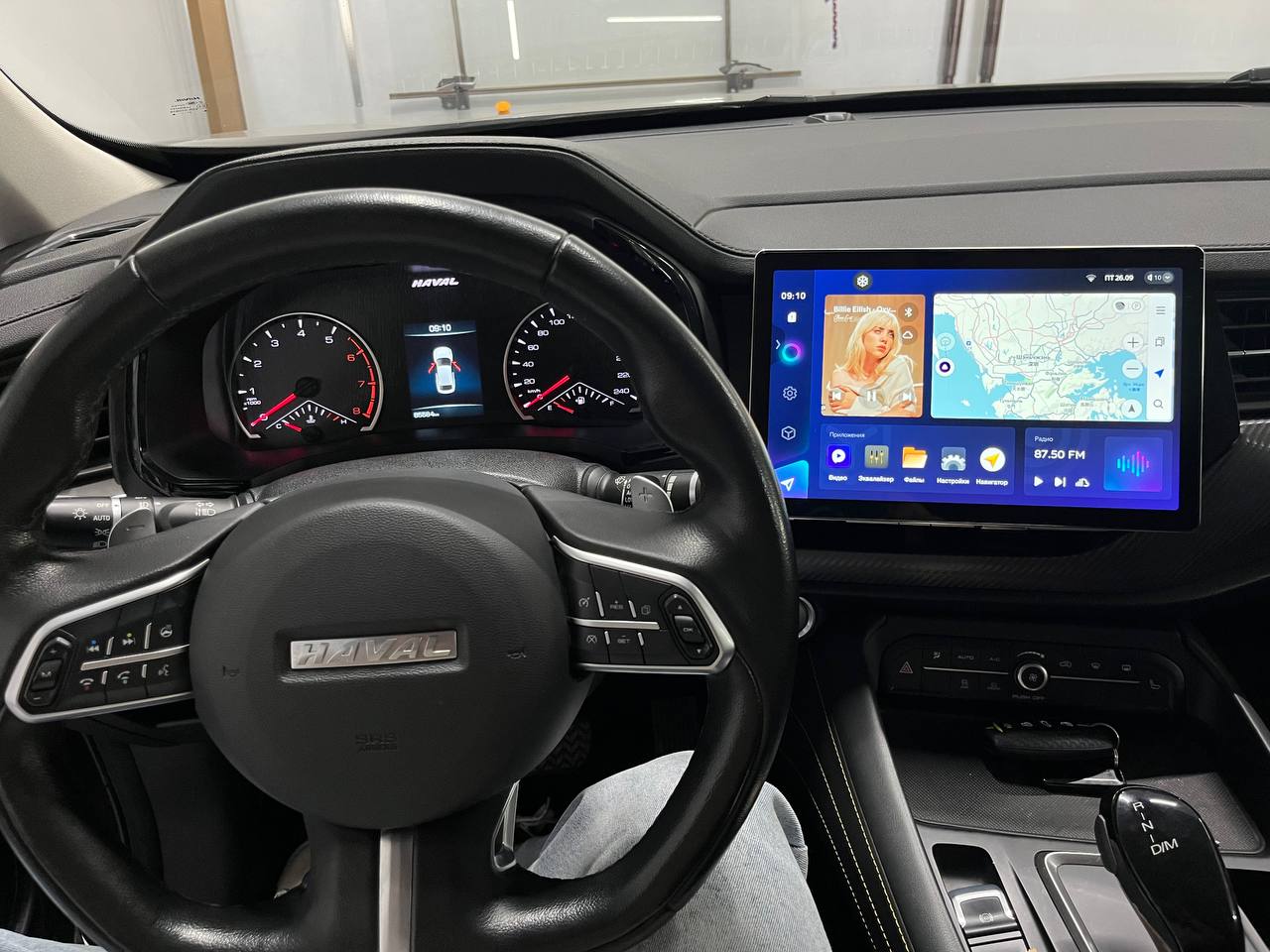 Установка мультимедиа TEYES и русификация магнитолы на Haval F7