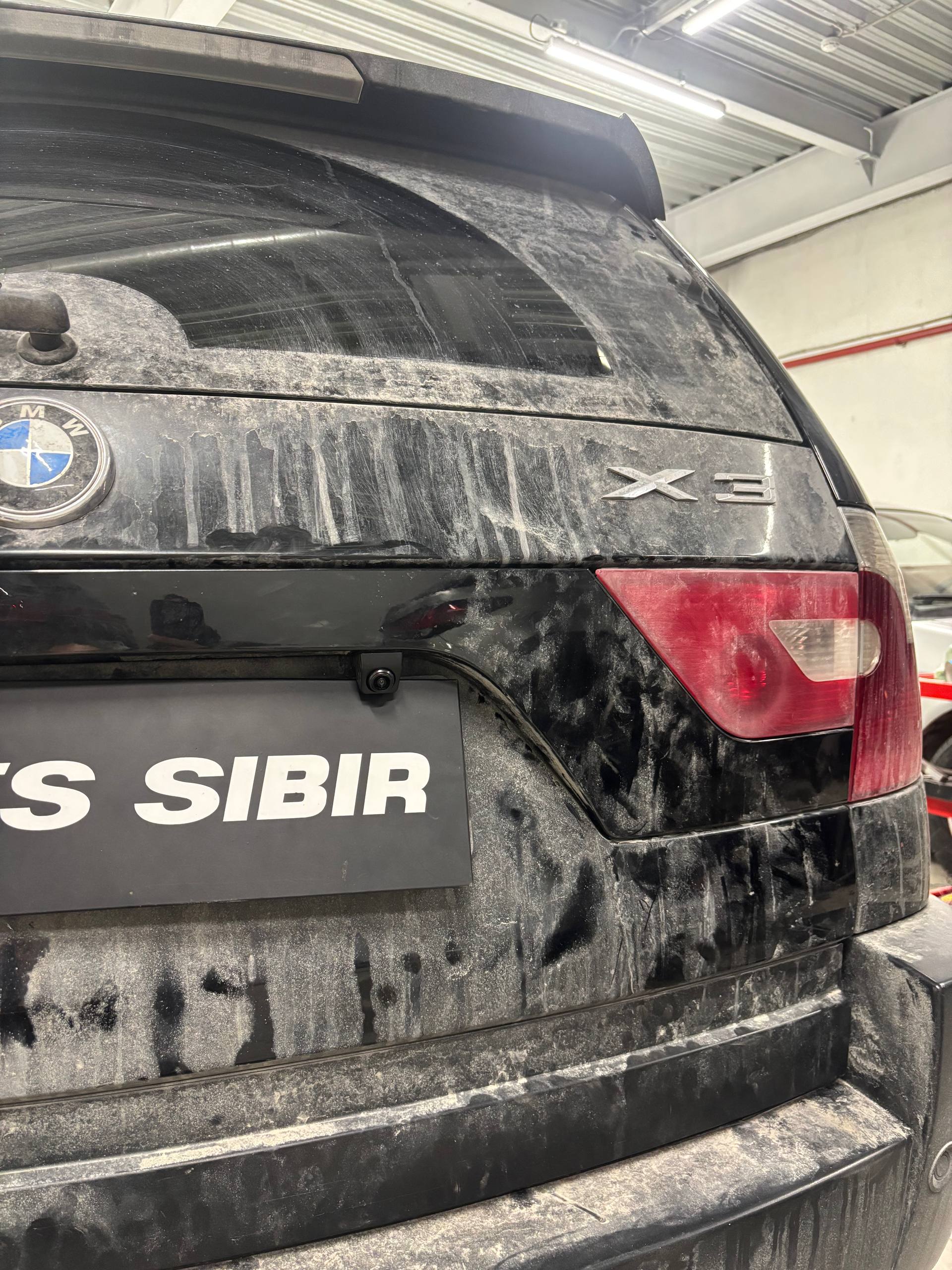 Дополнительная работа с BMW X3 в установочном центре TEYES Sibir