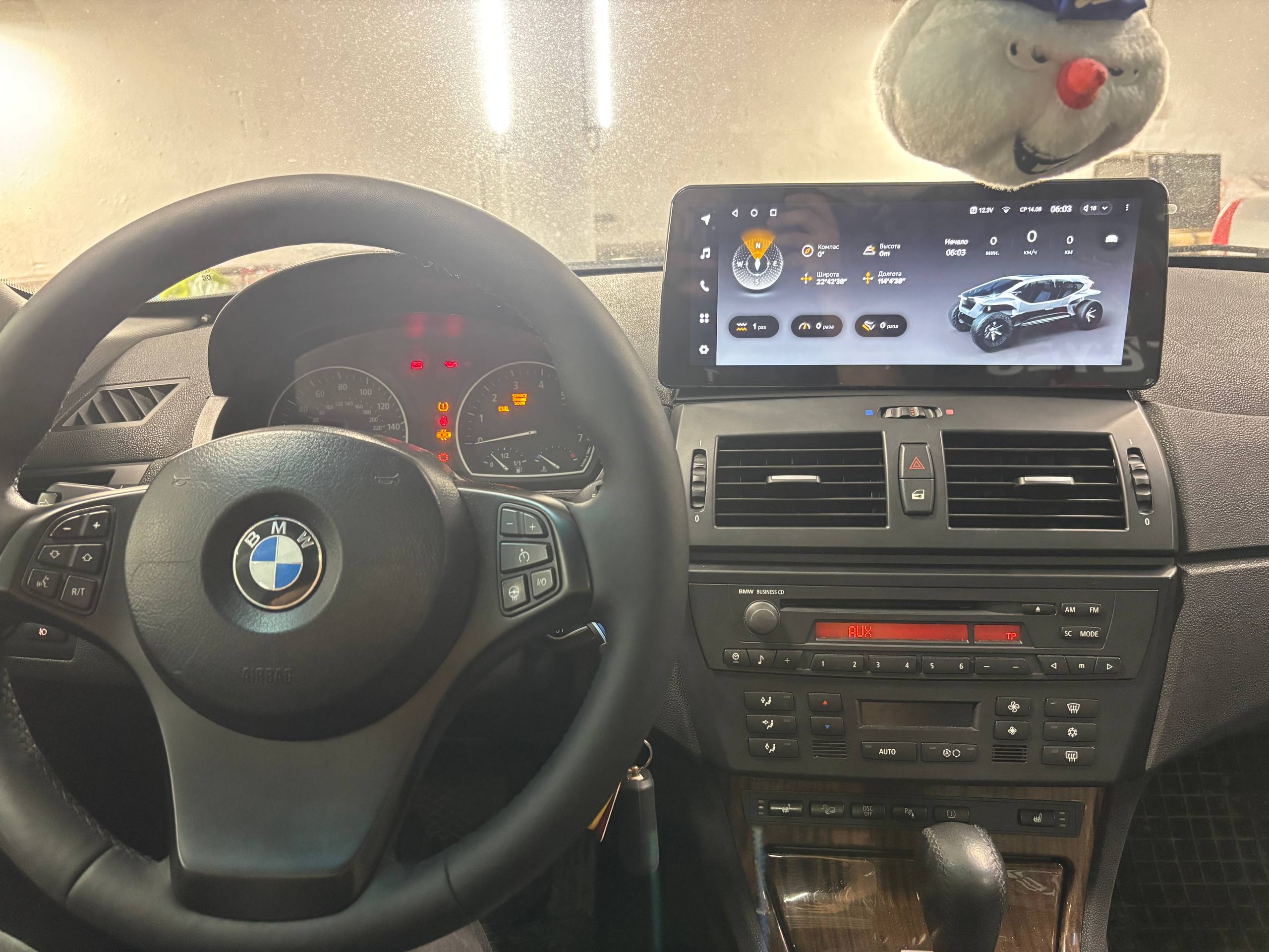 BMW X3 после работы: Выполнили другая работа и проверили результат.