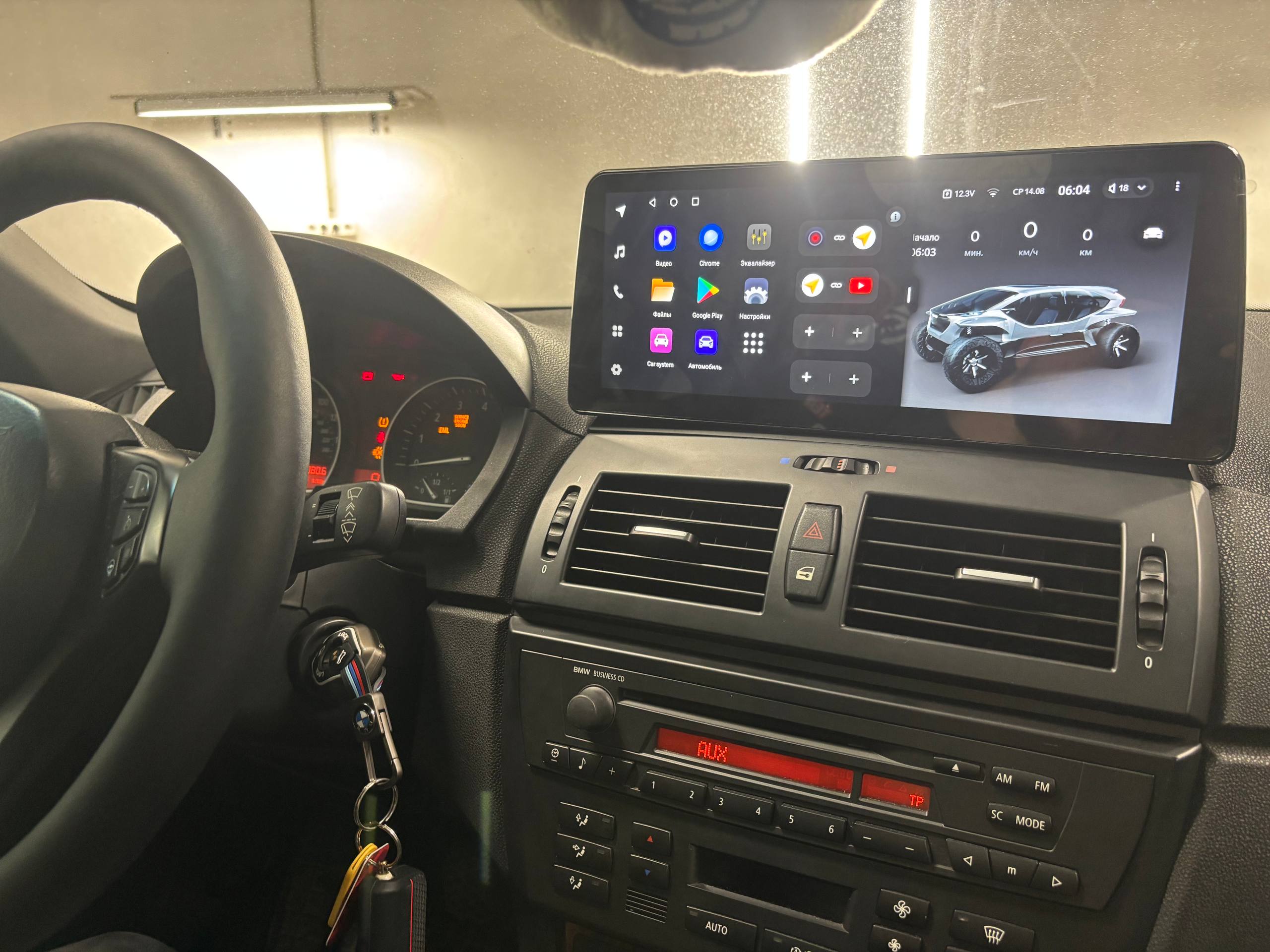 BMW X3: дооснащение в установочном центре TEYES Sibir