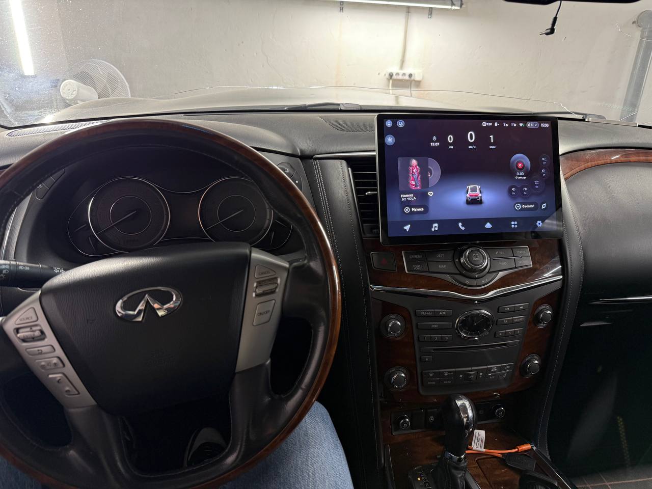 Infinity QX80 после работы: TEYES CC4 PRO