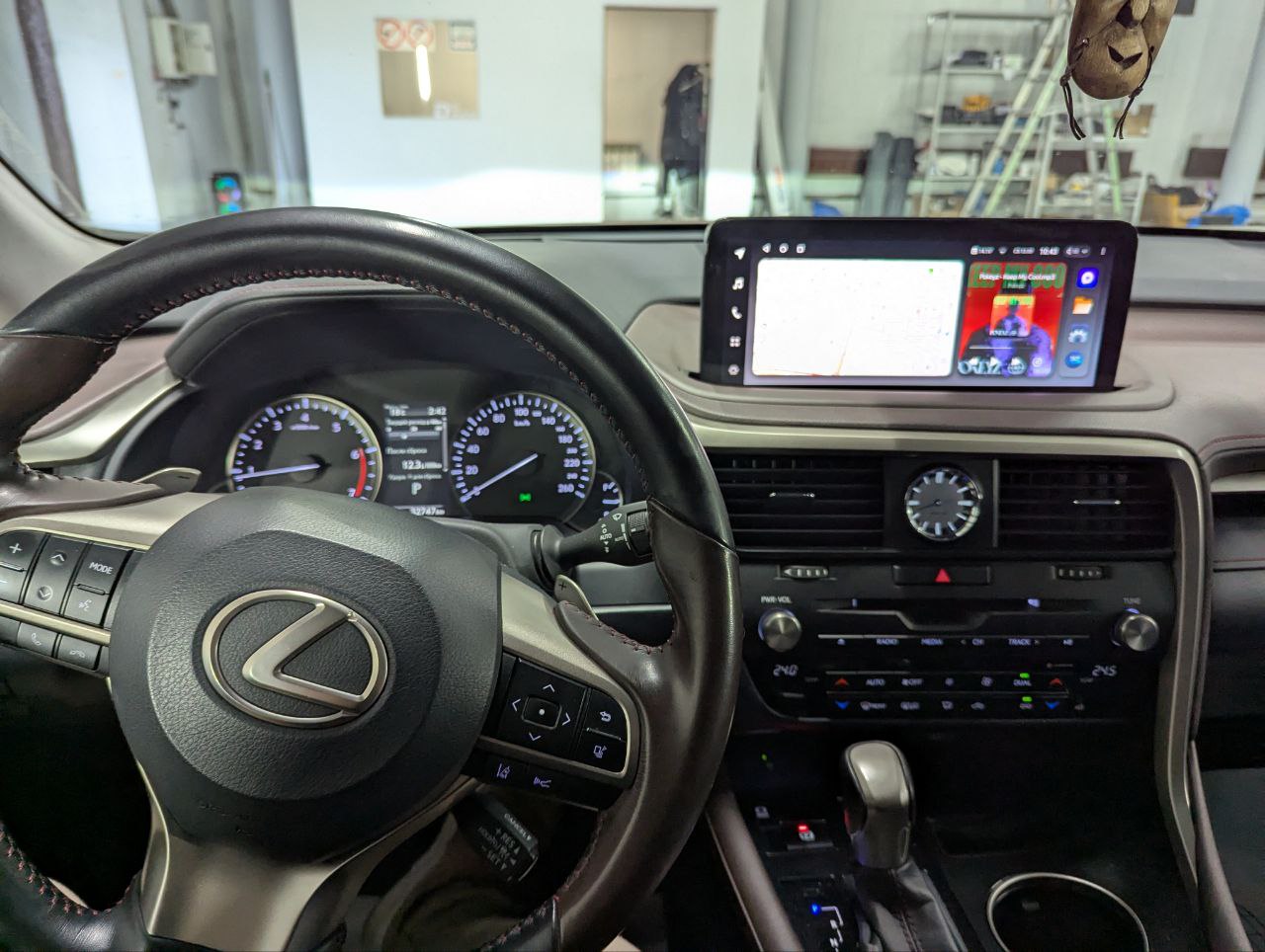 TEYES LUX ONE после установки в Lexus RX 2020