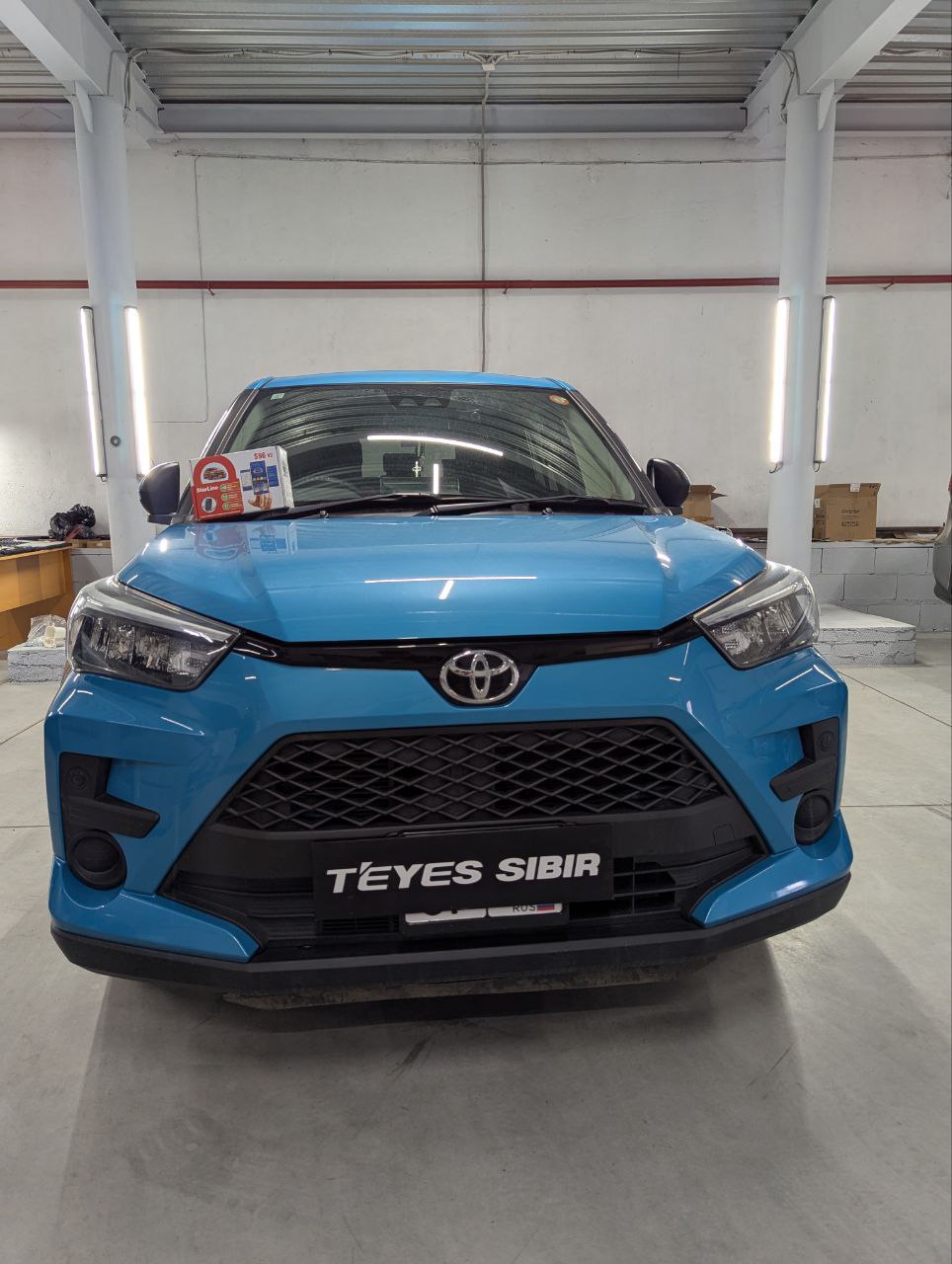 Toyota Raize после работы: StarLine S96